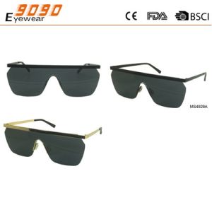 Fashion metal with 100% UV protection lens, streamlined temple,it's samller than