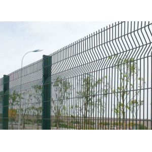 Steel 358 High Security Fence Anti Climb PVC Coated