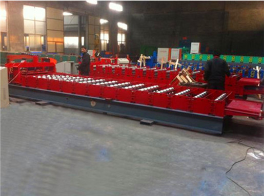 Buy PLC Control Glazed Tile Machine With Automatic Hydraulic Cutting System at wholesale prices