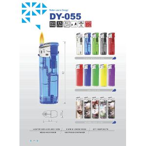 Plastic Electric Cigarette Lighter Children Resistance Dy-055 With Customized