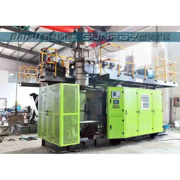 Blow Moulding Process 120 Liter Plastic Bucket Manufacturing Machine SRB100