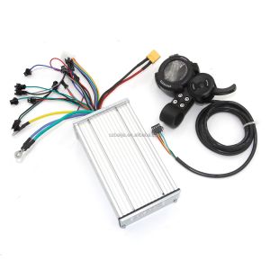 Quality DAMAO 48v/72v 50A Direct Drive Controller Display Accelerator Indoor for Dual Engines Electric Ebike Scooter Spare Accessories for sale