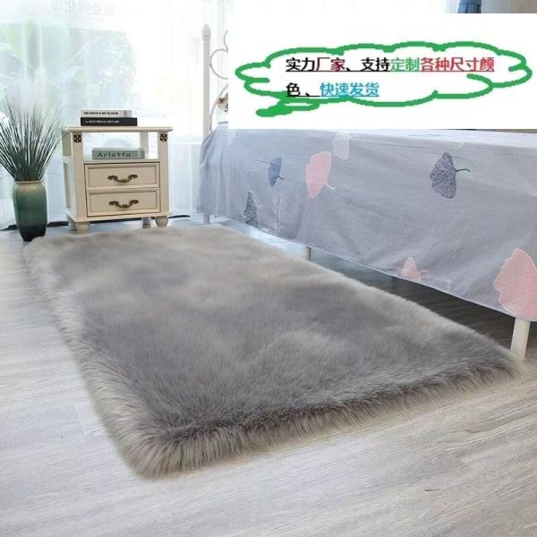 Buy 40*40cm Grey Sheepskin Car Seat Cushion With Custom Processing at wholesale prices