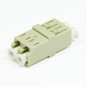 LC / PC Multimode Fiber Optic Adapter Simplex Or Duplex Optical Cord Adapter