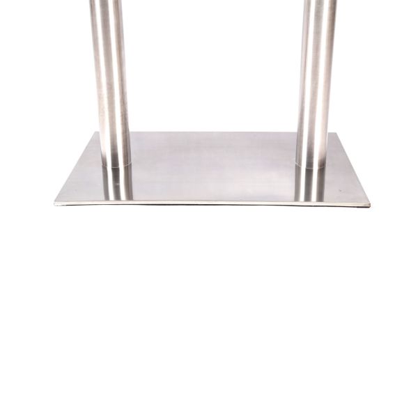Stainless Steel Table Legs Square Chrome Table Base Kitchen Commercial Furniture