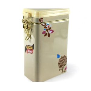 Airtight Coffee Tins with Plastic Lid