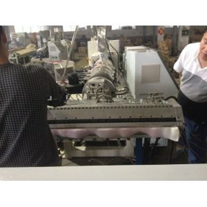 PVC Corrugated Plastic Sheet Extrusion Line For Construction Building Roofing