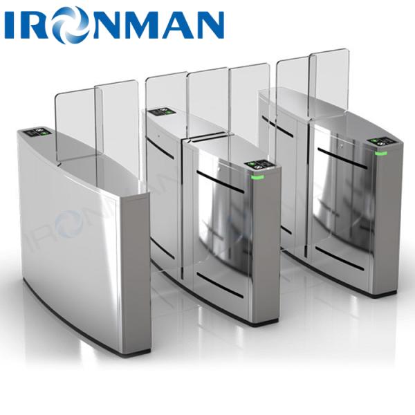 SUS304 Stainless Steel Sliding Turnstile For Theaters / Office Buildings /