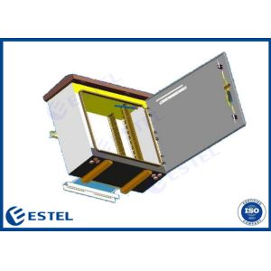 Galvanized Steel 14U SGCC Pole Mount Cabinet