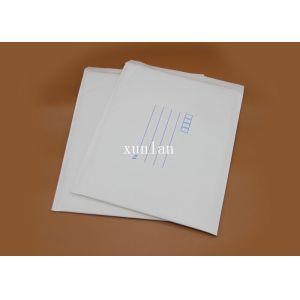 White Recyclable Shipping Bubble Mailers Padded Protective Packaging