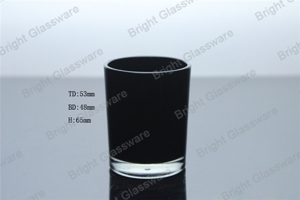 Frosted Glass Candle Holder