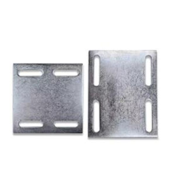 Buy Silver Anodized Curtain Wall Embedded Plates For Load Bearing Corrosion Resistance at wholesale prices