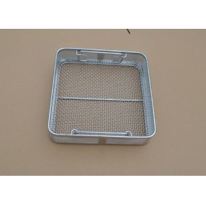 Medical Laboratory Disinfection Stainless Steel Mesh Basket / Wire Mesh Boxes