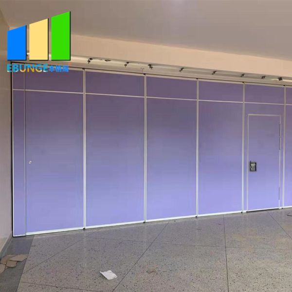 Commercial Furniture Folding MDF Acoustic Room Dividers Partition For Restaurant