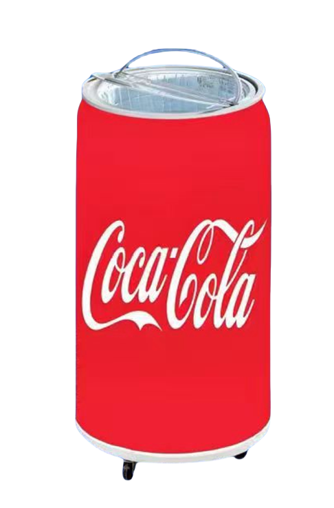 Creative P1.86mm Indoor GOB Soda Can LED Display With Fridge Keeping Drinks Cold While Lighting Up Your Space