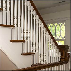 Custom Aluminum Stair Railing Anti Slip Galvanized Modern