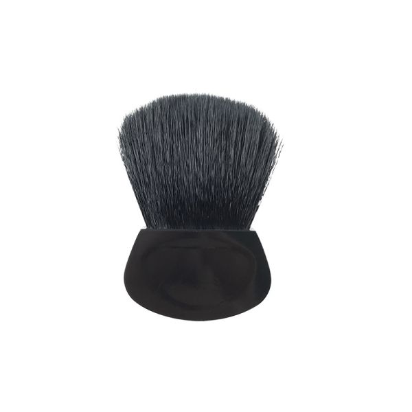 Buy Custom Logo Synthetic Hair Makeup Blush Brush Plastic Handle at wholesale prices