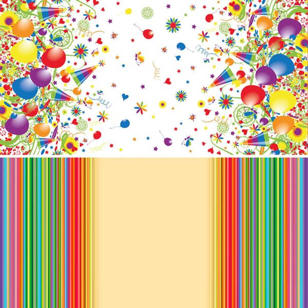 Buy 1/4 Folded 3Ply Disposable Paper Tablecloths For Halloween at wholesale prices