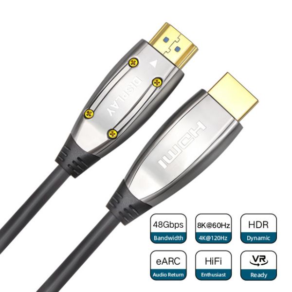Buy ODM Optical HDMI Cable 8K 48G 8K 60HZ SUPPORT HDR EARC at wholesale prices