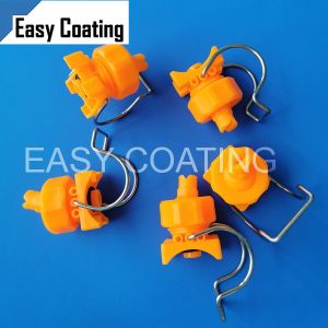 PP plastic with 304 stainless steel clamp clip spray nozles with adjustable ball