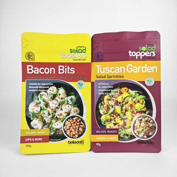 Free samples Heatproof Resealable Aluminum Foil Meal Packaging Flat Bottom