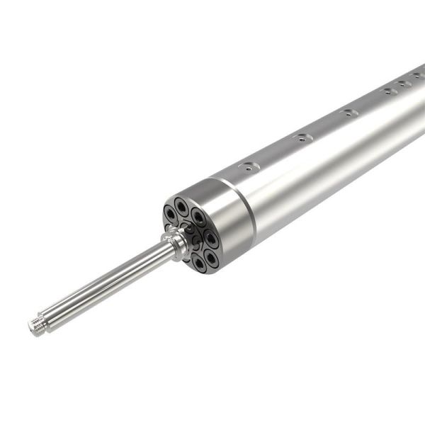 Buy Exhaust Vented Screw Barrel AISI4140 For Recycled Plastic Pelletizing at wholesale prices