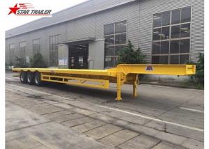 Quality 3 Axles Front Load Trailer High Strength Steel Material For Cargo Transportation for sale