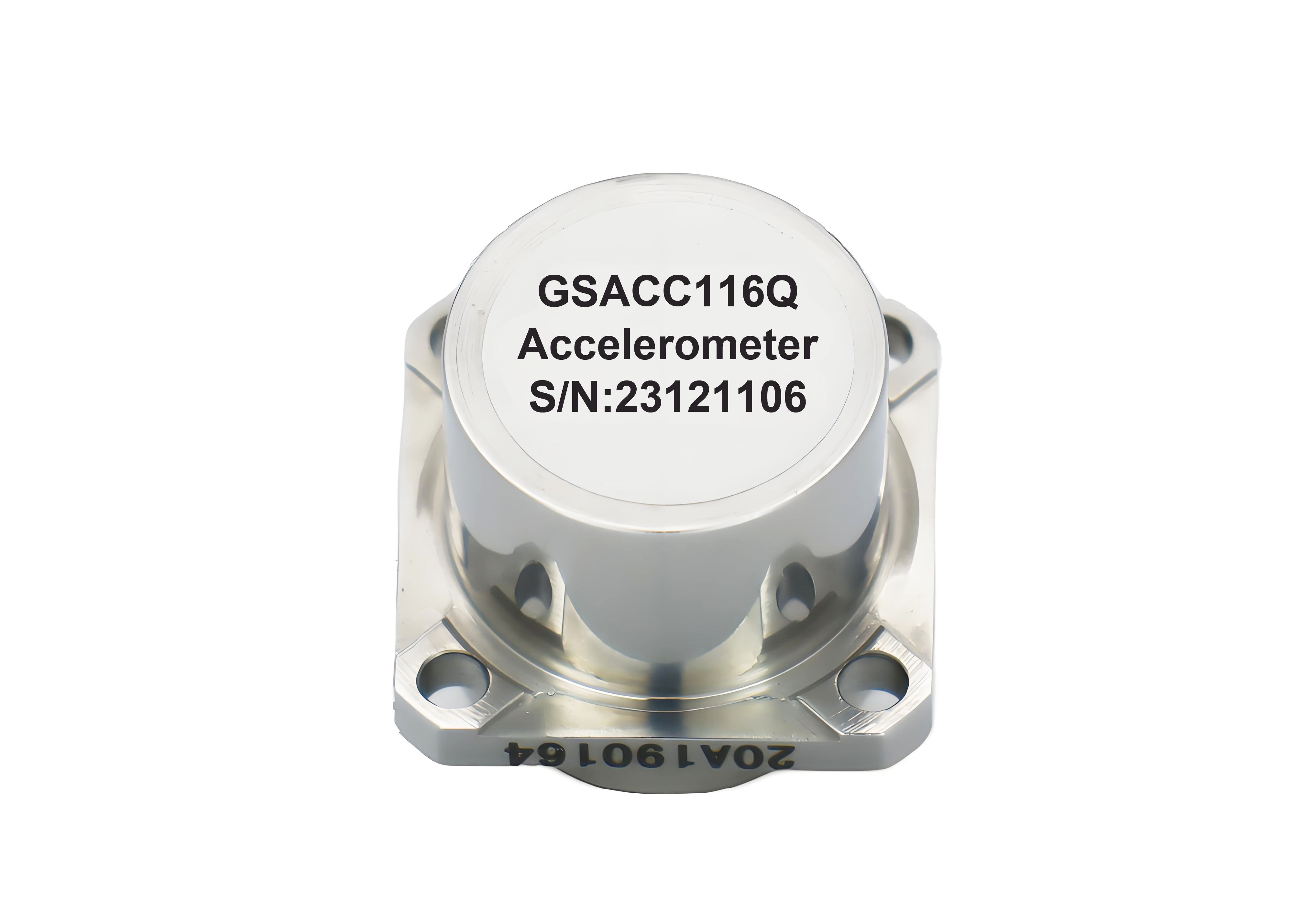 Quality GSACC116Q Quartz Flexible Accelerometer with ±80g Range ≤40ug Bias Repeatability and 40ug/°C Bias Temperature Sensitivity for Precision Inertial for sale