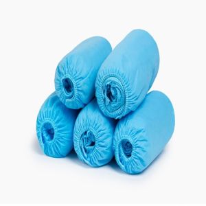 Full Elastic Disposable Polypropylene Shoe Covers Environmental Friendly