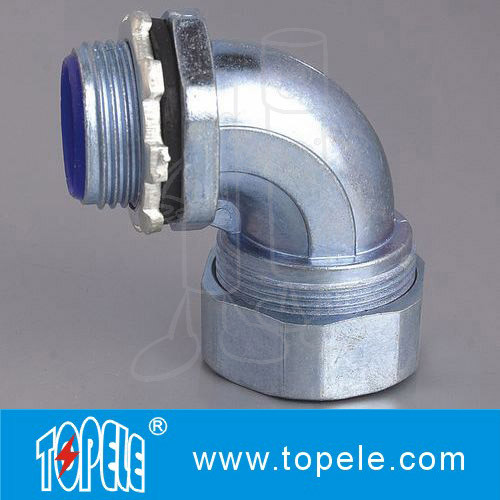 Buy Liquid tight Flexible Conduit And Fittings steelConnector 90 Degree Angle at wholesale prices