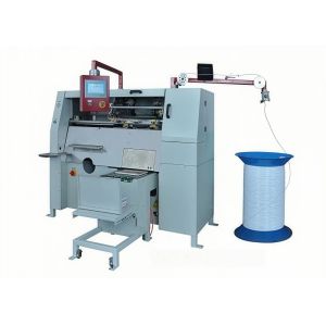 NB-420 Automatic Notebook Metal Single Coil Spiral Forming And Binding Machine