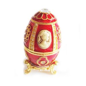 Faberge egg jewelry trinket boxes easter eggs jewelry box vintage home decor