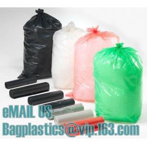 Compostable Biodegradable Household Easy Grab Trash Bags,Star Seal Rolls,Heavy