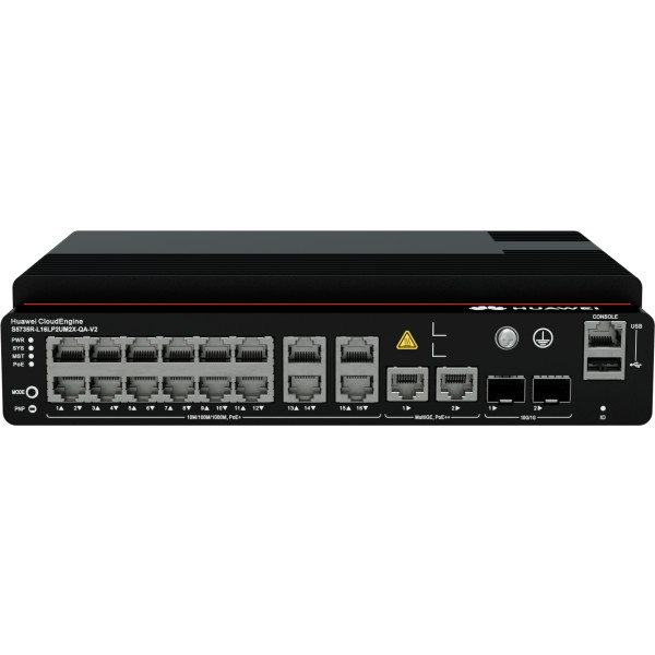 Buy Huawei S5735R Switch : 16-Port PoE++ & 10G Uplink Cloud-Managed Gigabit Switch at wholesale prices
