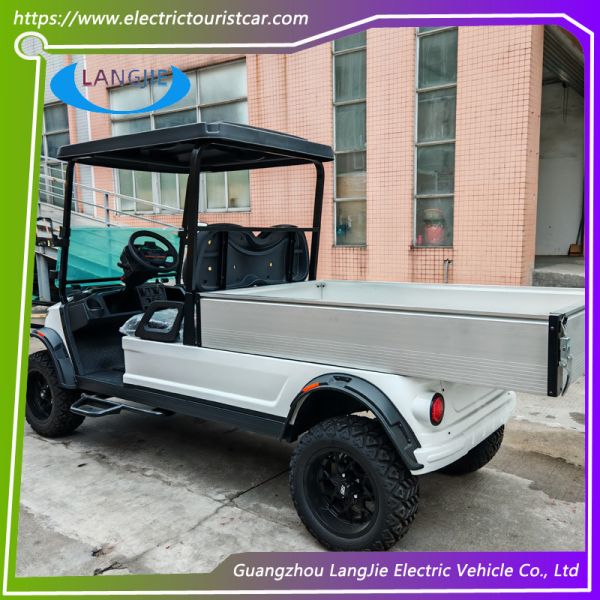 AC Controller Electric Utility Carts Dry Battery Powered Utility Vehicles For Park