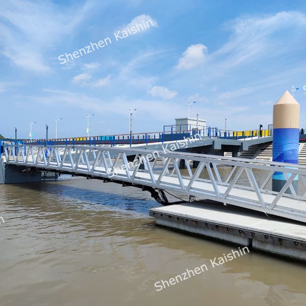 Buy Aluminum Floating Pontoon Bridge Gangway Boat Platform Marine T6061 at wholesale prices