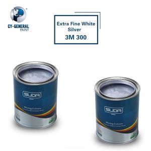 Quality White High Temp Silver Car Paint Primer 1K Oil Resistance for sale