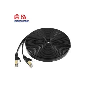 Bulk Shielded CAT5E Ethernet Cable , CAT 7 Bulk Flat Ethernet Cable