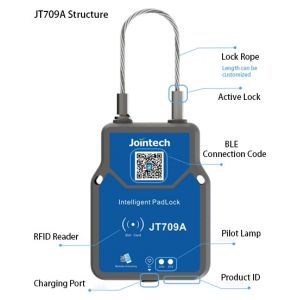 Warehouse Cargo Transport GPS Tracking Padlock