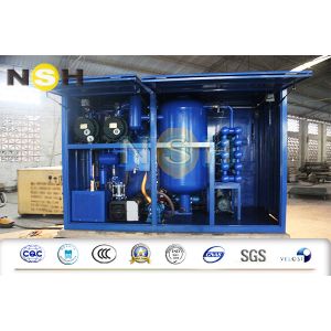 Dielectric Transformer Oil Purifier Dehydration Degassing Regeneration Power
