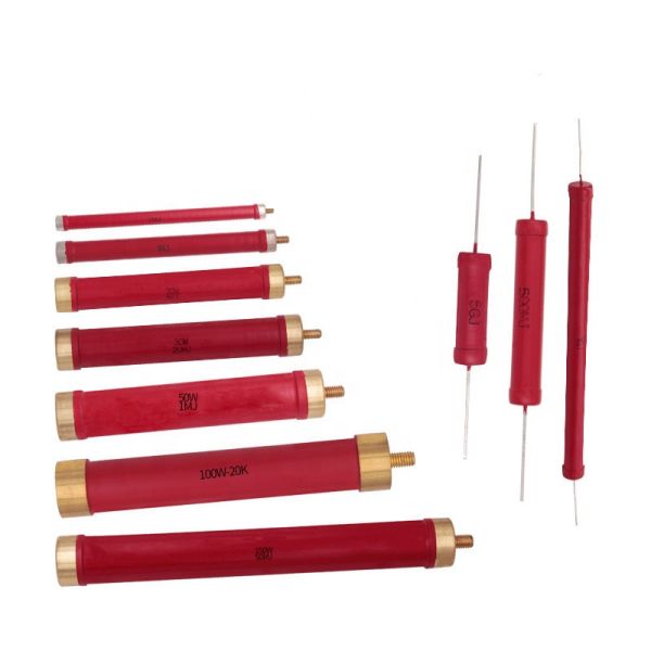 High Voltage Wirewound Resistor with Glass Glaze Film and High Resistance Power