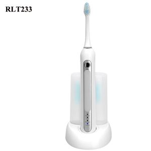 Automatic Sonic Electric Toothbrush , UV Sanitizer Rechargeable Travel Electric Toothbrush