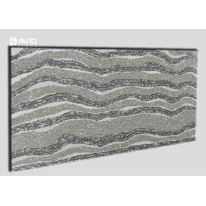 Chemical Resistant Quartz Bathroom Countertops Slab Low Maintenance 3200 X