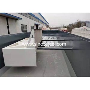 24Cbm Capacity Tipper Semi Trailer Hydraulic System Semi Tipper