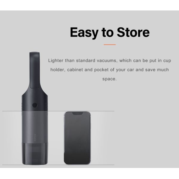 70MAI Vacuum Cleaner 70MAI Handheld Mini Auto Portable Wireless Car Vacuum Cleaner