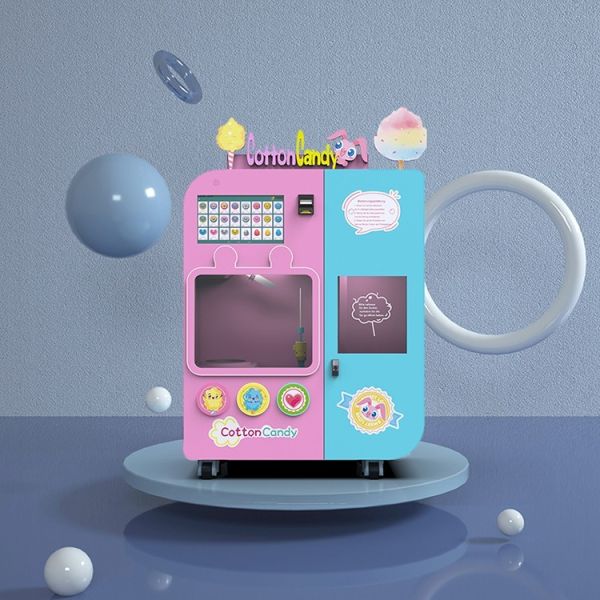 Buy Wireless Hotel Candy Floss Vending Machine at wholesale prices