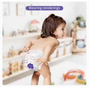 Natural Plant Care Series Disposable Diapers Pull Up Pants for Babies