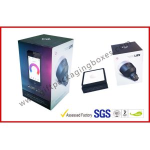 Customized Electronics Packaging Printed CardBoard With Sleeve Box , ROSH