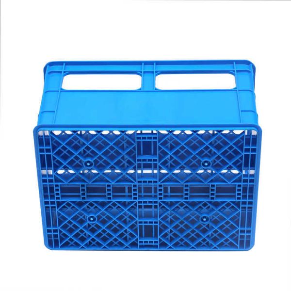 15-Bottle Plastic Soda Water And Beer Crate With 4-Side Handles Wholesale 12 15 20 24 40 Bottles Green Black Blue Red Stackable Turnover Storage