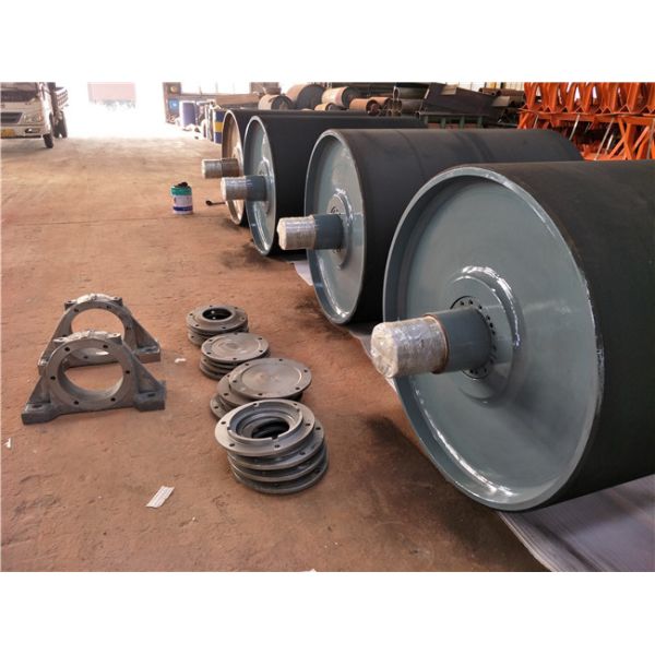 Buy Belt Rubber Lagging Pulley at wholesale prices